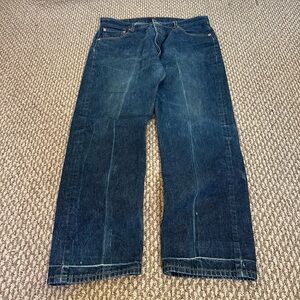Vintage Levi’s 501-0000 Raw Denim Jeans Men’s 38x33 (Fits 36x30) Selvedge